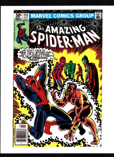 AMAZING SPIDER-MAN #215 (1981) FNVF/VF-