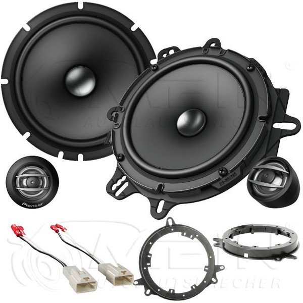 Pioneer Lautsprecher FüR Toyota Hilux VII - 7 2005-2015 Heck TüR 350W 165 #B9MC-image