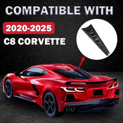 For Corvette C8 Stingray Z51/Z06 2020+ Rear Split Window Cover Carbon Fiber - Picture 4 of 16
