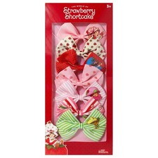 LUV HER Strawberry Shortcake Alligator Hair Clips for Kids   red, pink, green