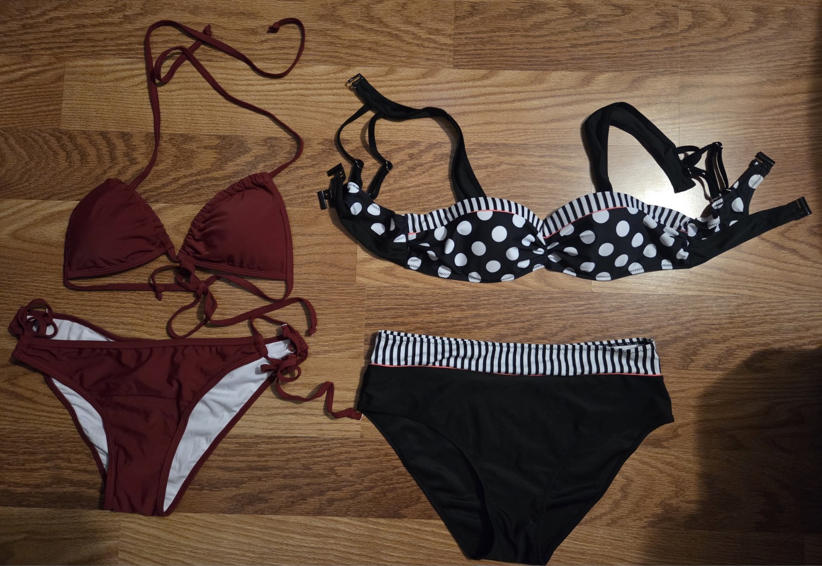 Womens Medium Swimsuits( Set Of 2 )