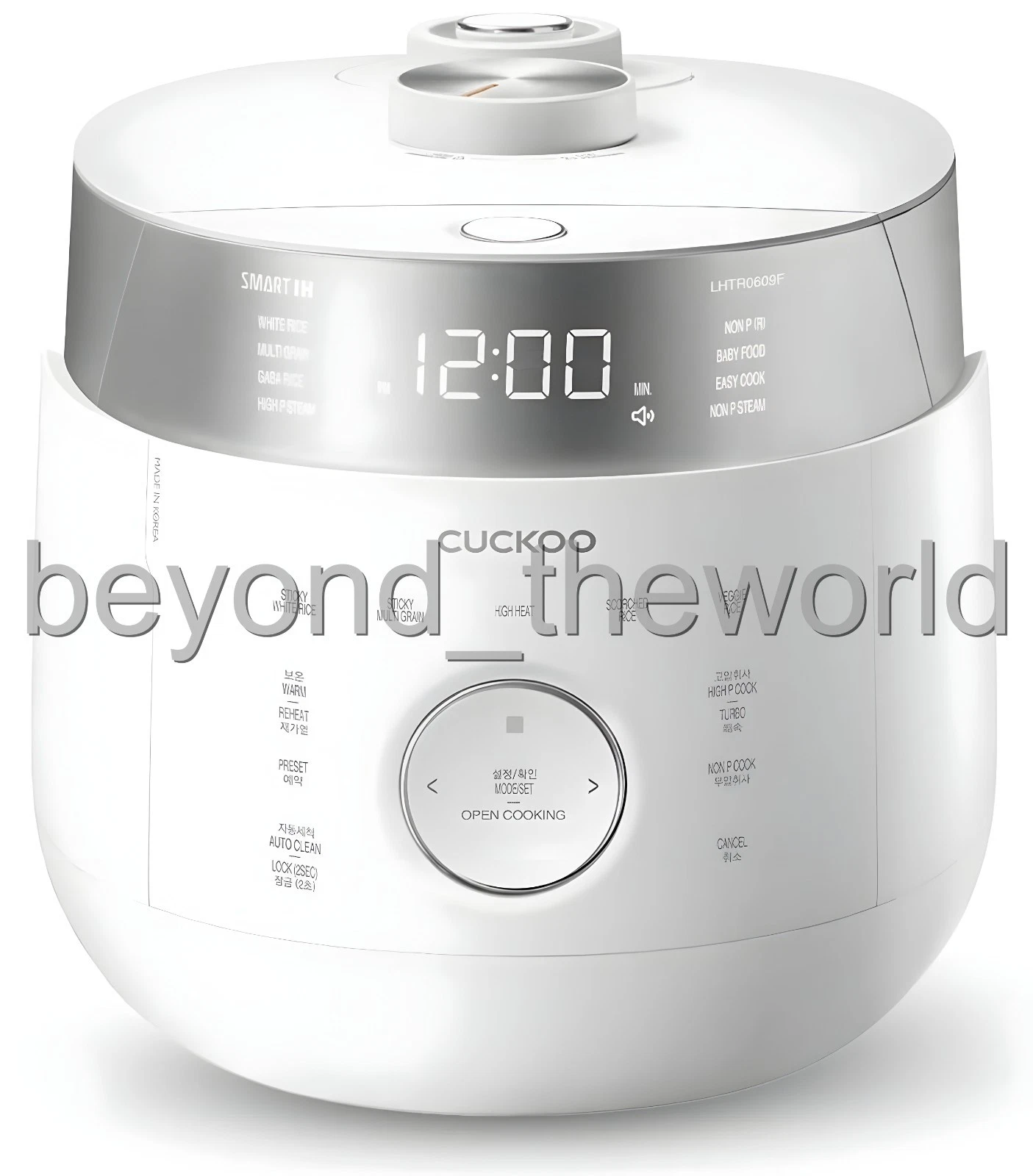 CUCKOO CRP-LHTR0610FW Electiric IH Pressure Rice Cooker 6Cups 220V ⭐Tracking⭐