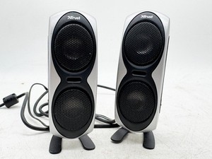 TRUST 14189 USB SOUNDFORCE COMPUTER LAUTSPRECHER SILBER SCHWARZ PC LAPTOP DESKTOP