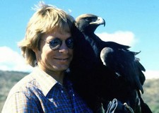 John Denver Posing with an Eagle 4x6 PHOTO PRINT