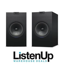 KEF Q150 Bookshelf Speakers - Pair - Satin Black