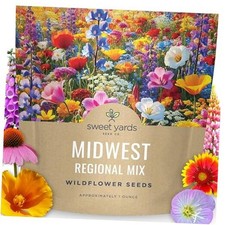 - Large 1 Ounce Packet - 15,000 Flower 1 Ounce (Pack of 1) Midwest Regional Mix 340.00 per gallon