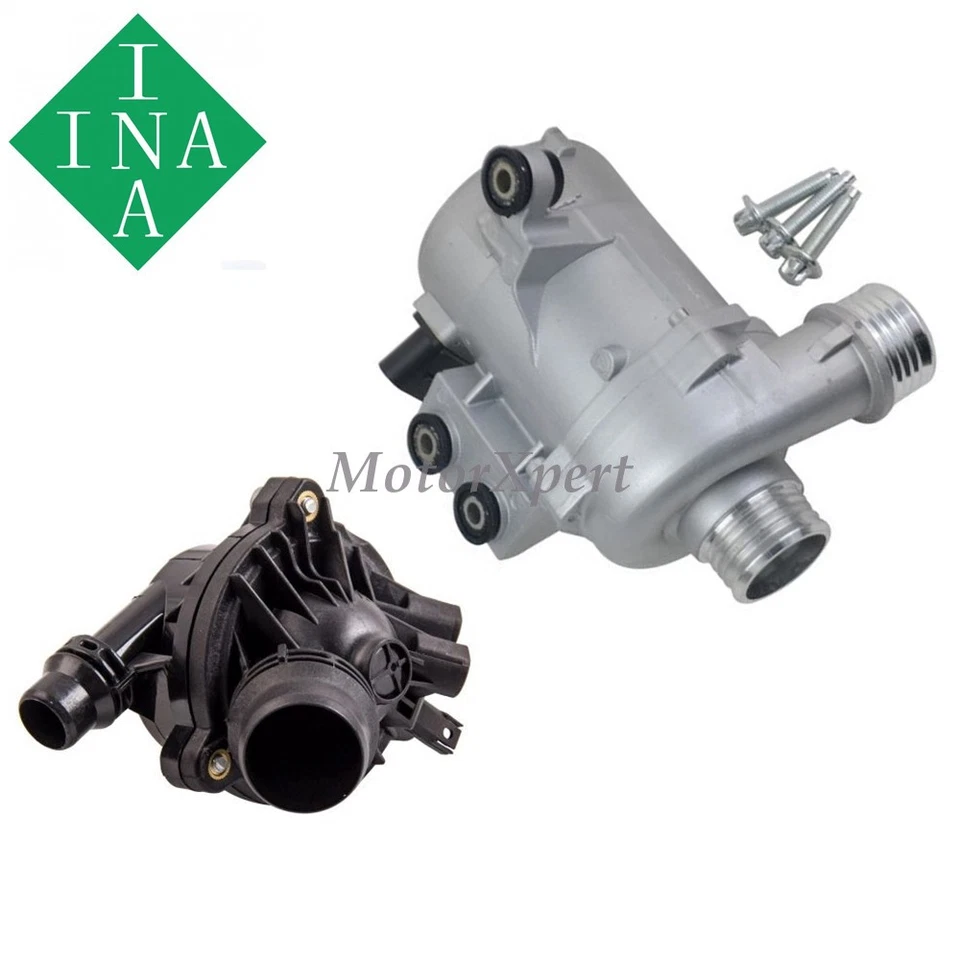 11517586925 OEM INA Electric Water Pump with Thermostat for 2007-08 BMW X3 X5 Z4 - Image 4 of 4