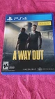 New ListingA Way Out (Sony PlayStation 4 PS4, 2018) No Manual t6