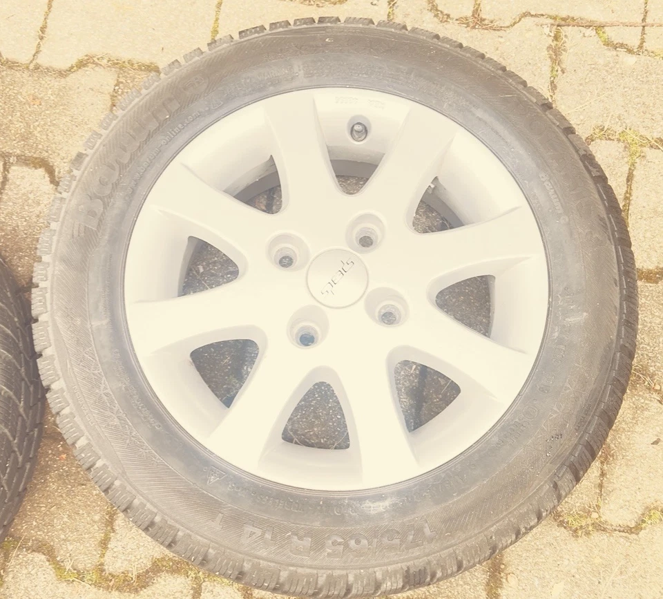 Hyundai Smart Mitsubishi Suzuki Alufelgen LK 4x114,3 Winterreifen 175/65R14 Baru - Bild 4 von 4