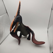 Toys R' Us Dinosaur Maidenhead 2005 Large Rubber Pterodactyl Toy Figure 18" WIng