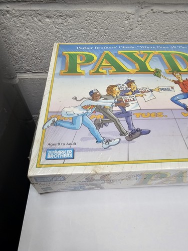 Vintage PAYDAY 1999 Parker Brothers Board Game 100% COMPLETE NEW SEALED - Picture 3 of 14