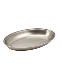 GenWare Stainless Steel Oval Vegetable Dish For Crockery Cutlery 30cm/ 12"