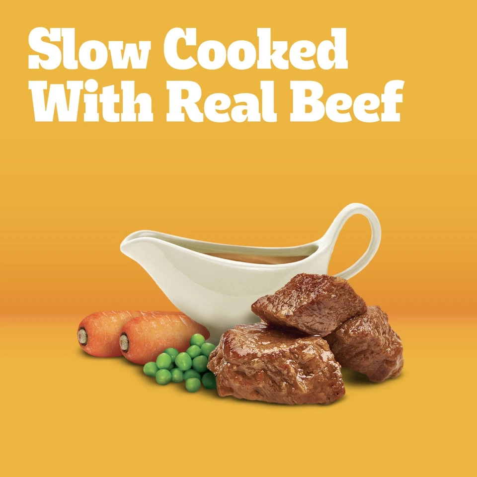 (Paquete de 2) Cortes de Pedigree Choice en salsa con comida húmeda para perros de res, 13,2 oz, 12 quilates Foto 3 de 4