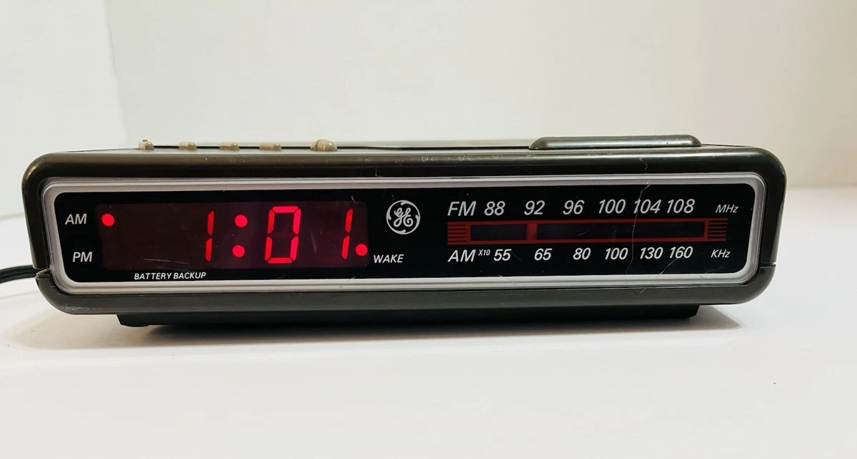 Vintage Digital Clock In Alarm Clocks for sale - eBay