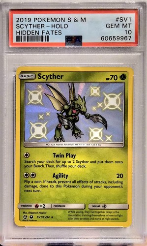 Scyther graded PSA 10 for sale on eBay