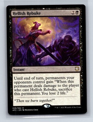 Commander: Adventures in the Forgotten Realms #26 Hellish Rebuke