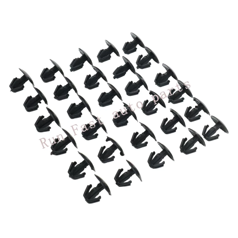 30x Hood Seal Retaining Clip Plastic Retainer For 1999-2005 Acura RL RDX MDX - Imagem 4 de 4
