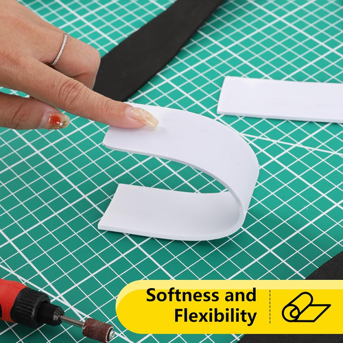 White EVA Foam roll, 2mm Thick (1mm to 10mm) Premium Cosplay EVA Foam Sheet - Picture 1 of 12