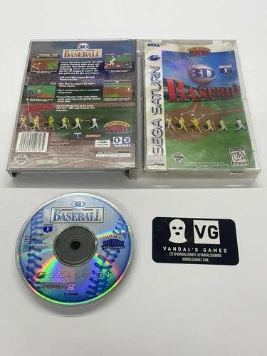 Saturn - 3D Baseball Sega Saturn Complete #2931