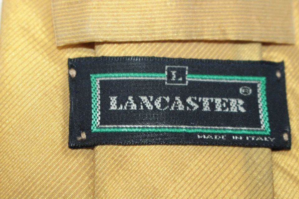 Corbata de seda LANCASTER hecha en Italia F66386 Foto 4 de 4