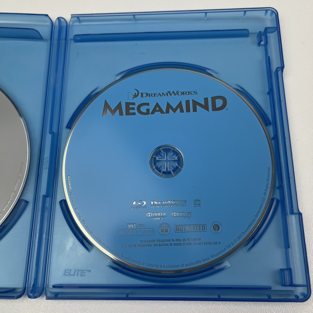 ダブルス [DVD] p706p5g Megamind Blu Ray DVD DreamWorks Mega Double Pack Will