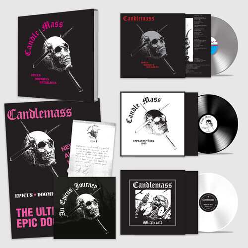 Candlemass - Epicus Doomicus Metallicus: 3 - цветная виниловая коробка, посвященная 35 -летию Epicus Doomicus Metallicus.