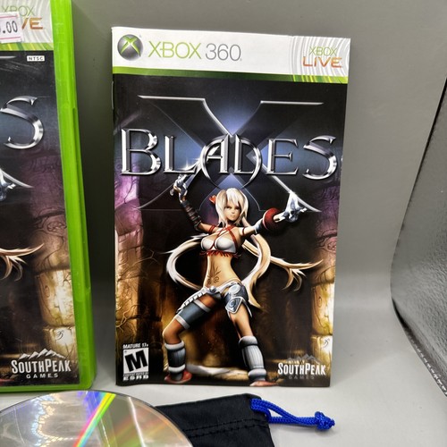 X-Blades (Microsoft Xbox 360, 2009) Complete CIB w/ Manual - Picture 5 of 7