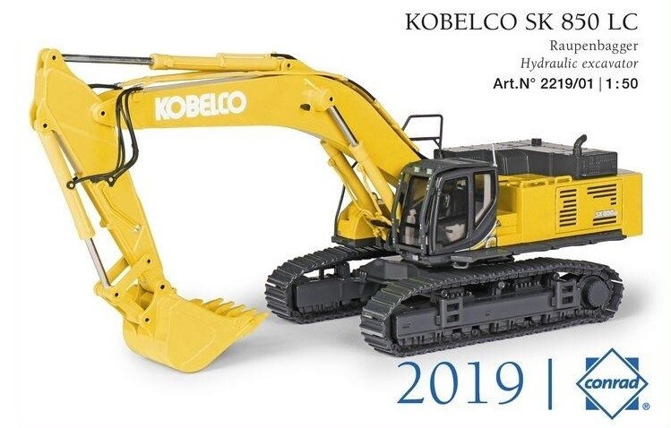 CONRAD - KOBELCO SK850 LC Crawler Excavator USA Version - 1