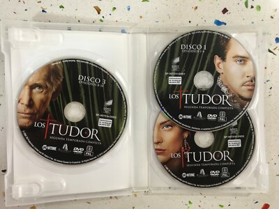 LOS TUDOR SEGUNDA TEMPORADA COMPLETA SERIE TV 3 x DVD JONATHAN