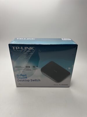 TP-LINK TL-SG1005D 5-Port Gigabit Desktop Switch
