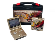 Nintendo Game Boy Advance SP System GBA SP AGS 001 LCD POKEMON UV Ho-Oh