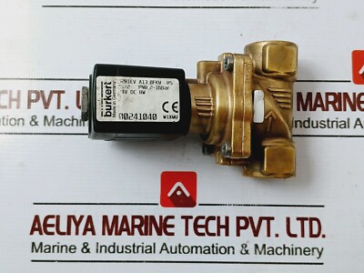 Burkert 6281EV A13,0FKM MS Solenoid Valve 2-16 Bar 24VDC 8W