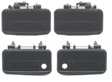 All 4 pcs = Outside Door Handle SET for 1989 thru 1994 Suzuki Swift / Geo Metro