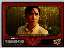 #5 You Don't Know Who You're Talking To 2023 Upper Deck Shang-Chi Red Parallel
