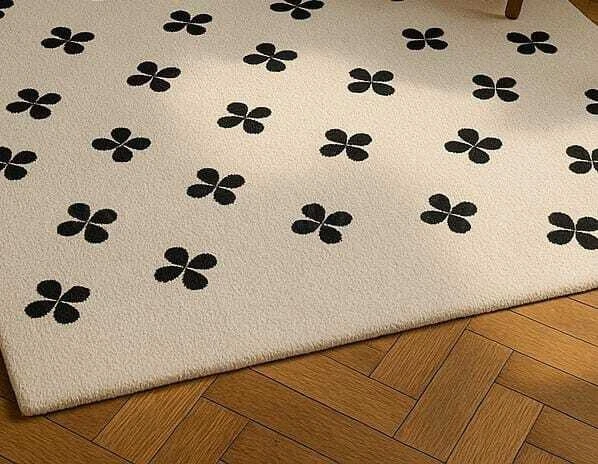 Modern Design Hand Tufted Living Room Kitchen Hall Cut Pile Pure Wool Soft Rugs. - Image 2 of 4