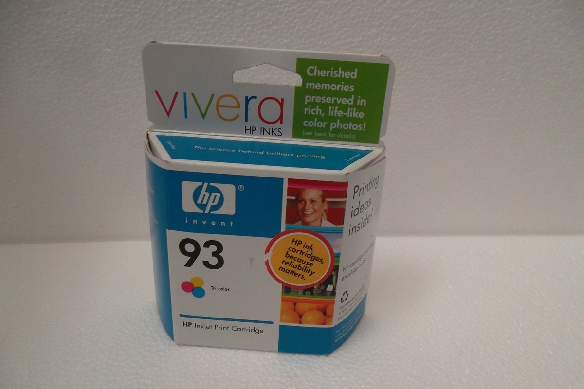 HP 93 Tri-Color InkJet Cartridge 220 Page D4145 5440 C3140 HP 93 Tri-Color InkJet Cartridge 220 Page D4145 5440 C3140