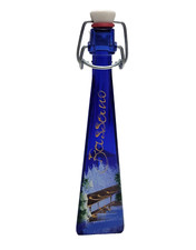 Miniature Glass Bottle Cobalt Blue Swing Top ...