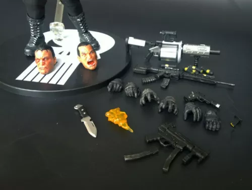 1:12 Punisher Edición Especial Operaciones Tela 6" Figura de Acción Caja Set Colección Regalo - Imagen 6 de 6