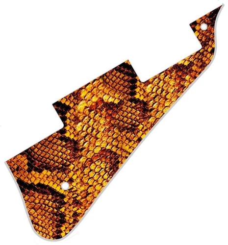 Pickguard Pick Guard Graphical Scratchplate Gibson Les Paul Guitar Snakeskin YL
