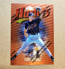1997 FINEST, BASEBALL, BRONZE, CHARLES NAGY, #7, PROTECTIVE COVER ON, FS
