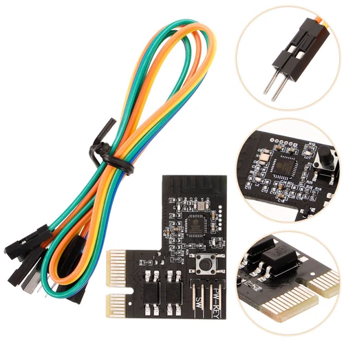 Remote Pc Pc Power Button Card Computer Button Card Pc Button Card