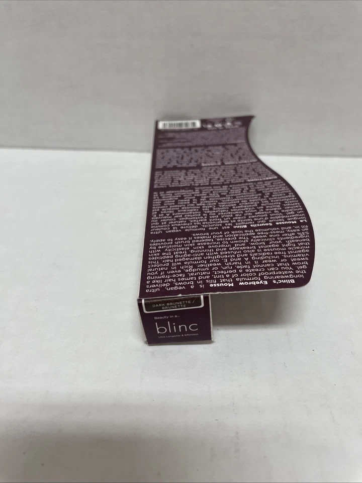 Blinc Eyebrow Mousse, Dark Brunette, 0.16 Fl Oz/4.7 mL - Image 3 of 4