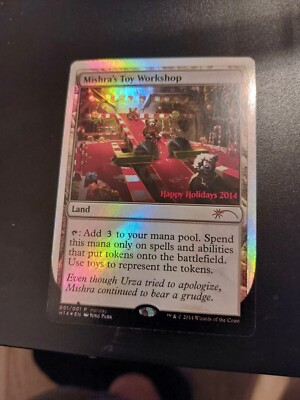MTG Mishra's Toy Workshop foil プロモ