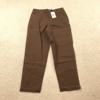 Nike SB Double Knee Skate Pants Mens 32 Brown New FB8428 259