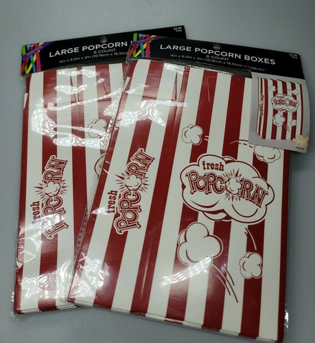 16 Popcorntüten GEBURTSTAG PARTY/FILMABEND ZUBEHÖR - Bild 1 von 2
