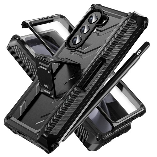 Für Samsung Galaxy Z Fold4/Fold3/Fold5 Heavy Rugged Stand Case Screen protector - Picture 29 of 58