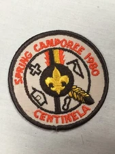 1980 Centinela Spring Camporee BSA Activity Patch