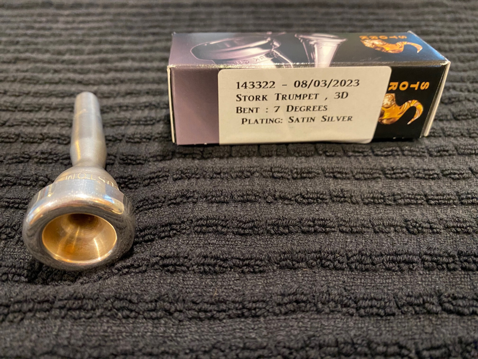 Stork Vacchiano 3D trumpet mouthpiece eBay