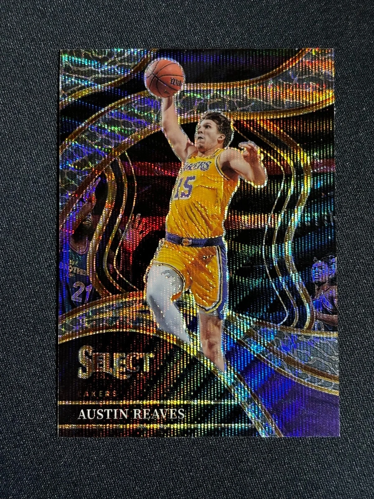2023-24 Panini Select Austin Reaves Courtside Elephant