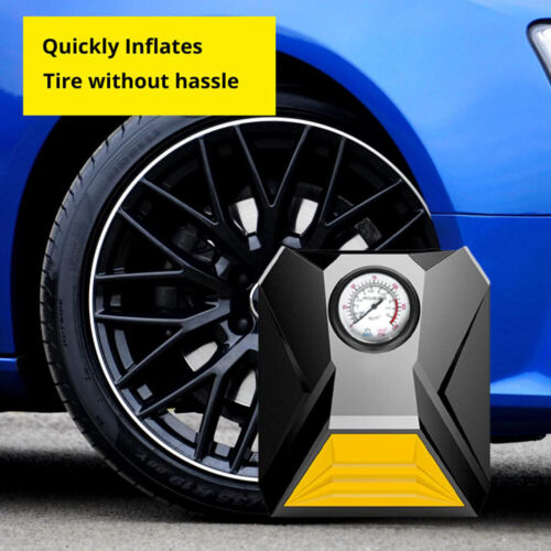 12V Electric Car Tyre Inflator 150PSI Portable Pointer Air Compressor Pump NEW - Picture 3 of 9